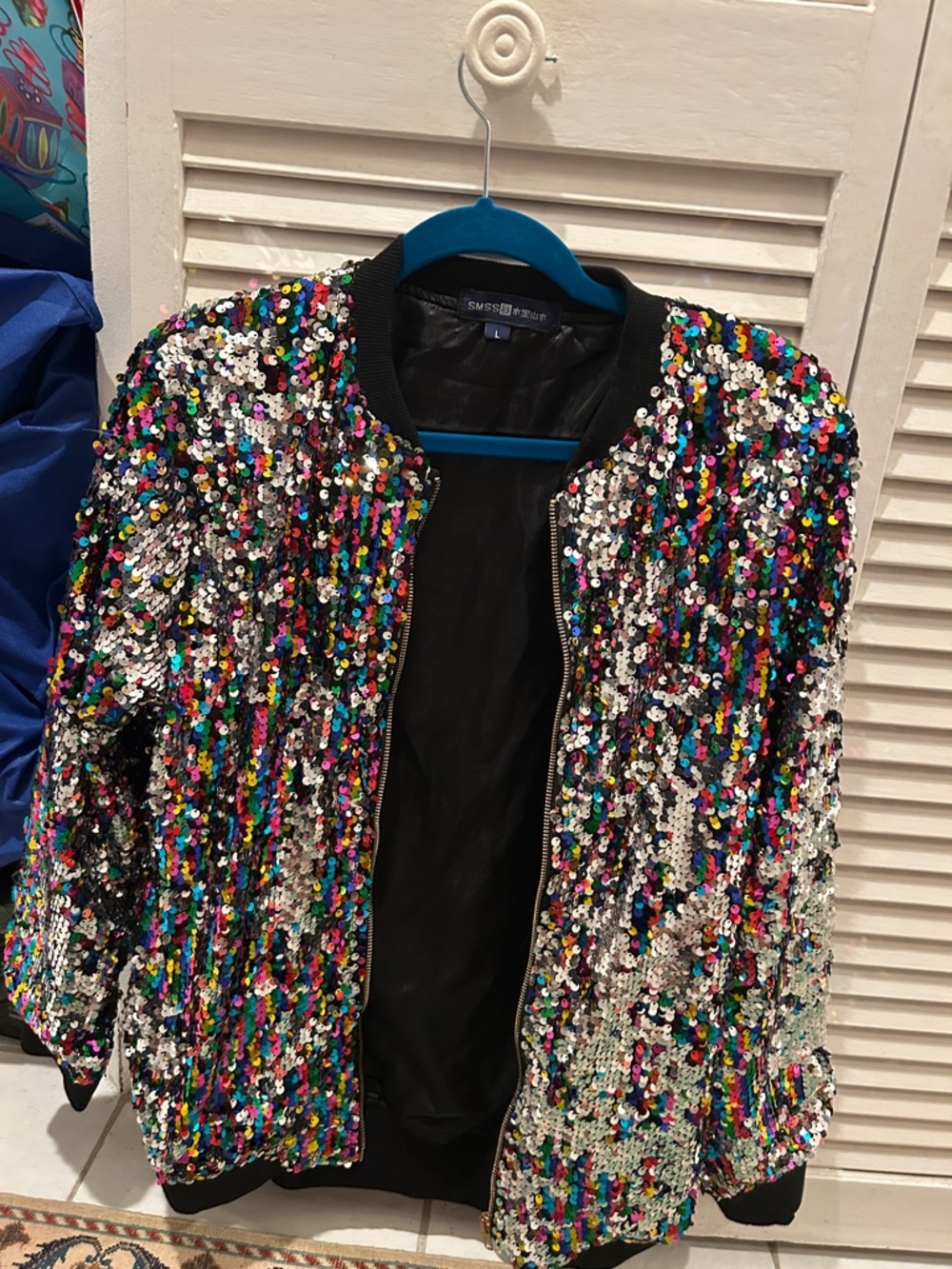 Sequin  Jacket - Multicolor